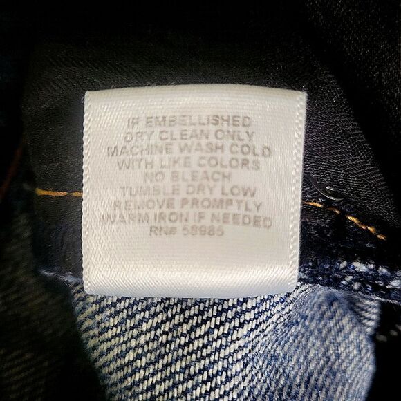 Carmar Women's Non-stretch Low Fit Baggy Distressed Jean - Picture 15 of 16